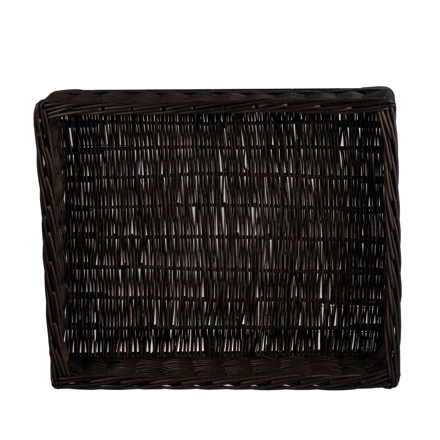 Epimoria wiklinowy kosz dla psa i kota z beżowym obszyciem, z wodoodporną poduszką TheWickerStories