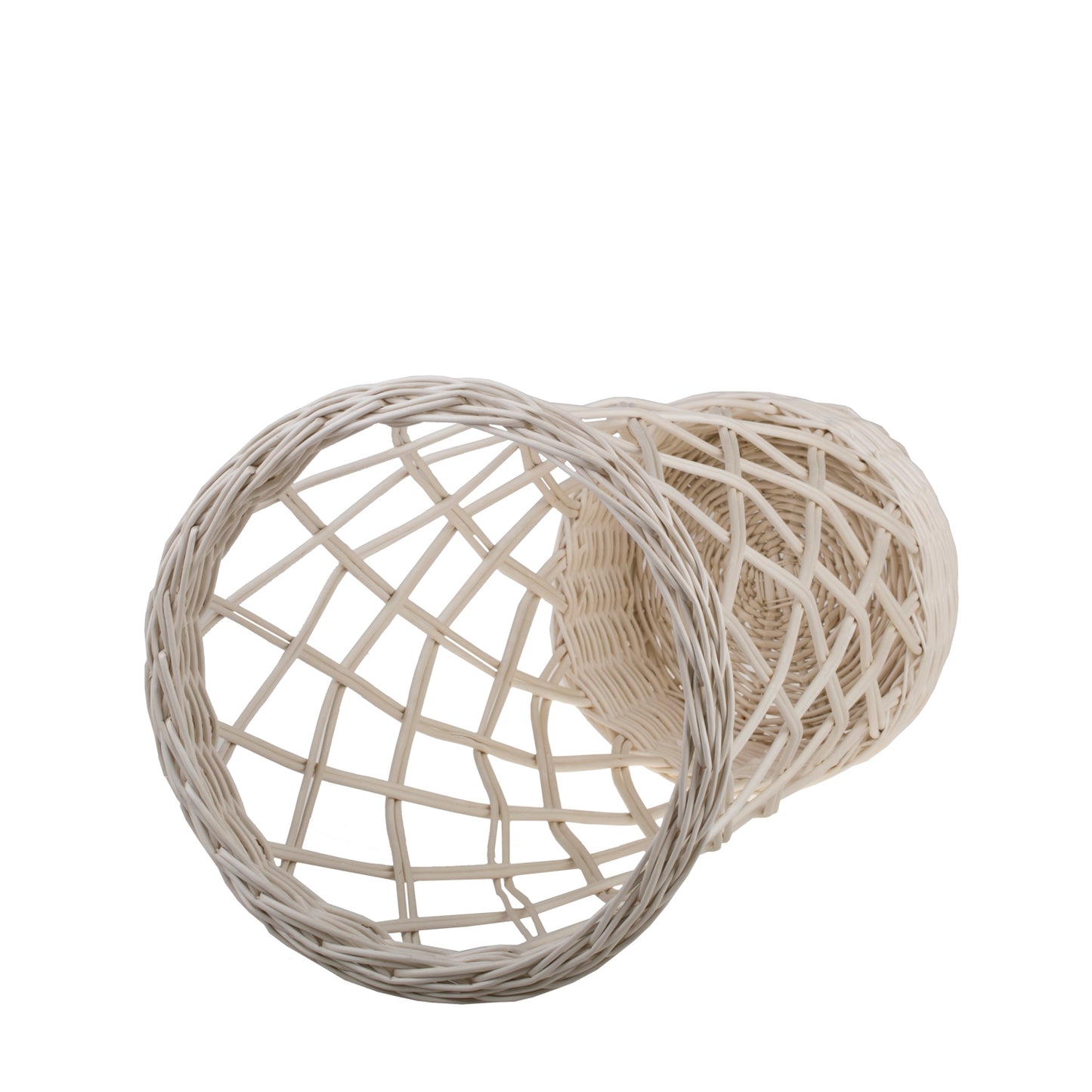 Belvora wiklinowy kosz na bagietki do piekarni i sklepu TheWickerStories