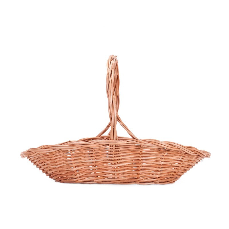 Zarila wiklinowy kosz na prezenty i owoce z rączką TheWickerStories