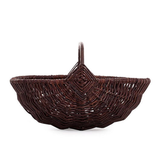 Victoria wiklinowy kosz ogrodowy z rączką TheWickerStories