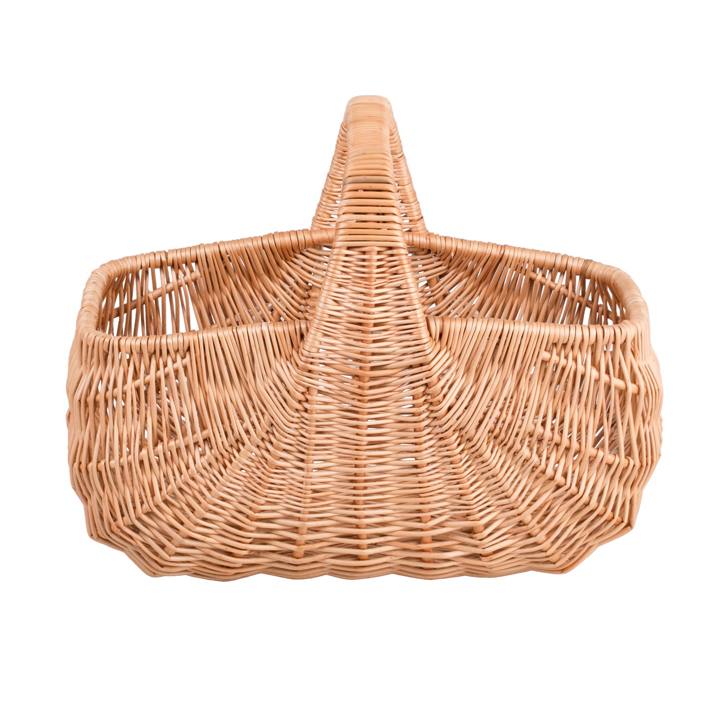 Werawia wiklinowy kosz na zakupy z rączką TheWickerStories