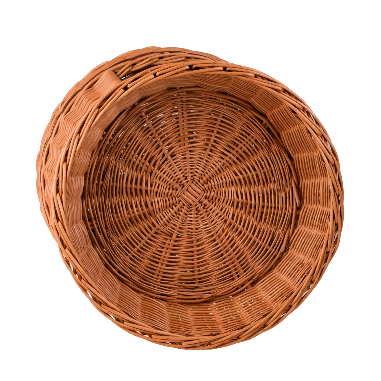 Eralis wiklinowy domek dla kota i małego psa z poduszkami, 2-poziomowy TheWickerStories