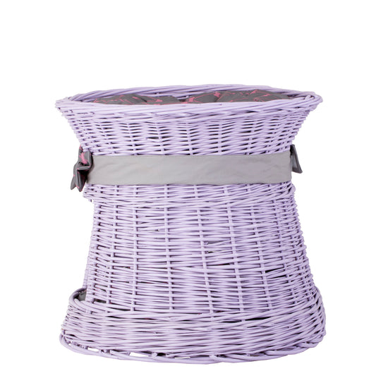 Eralis wiklinowy domek dla kota i małego psa z dwiema poduszkami TheWickerStories