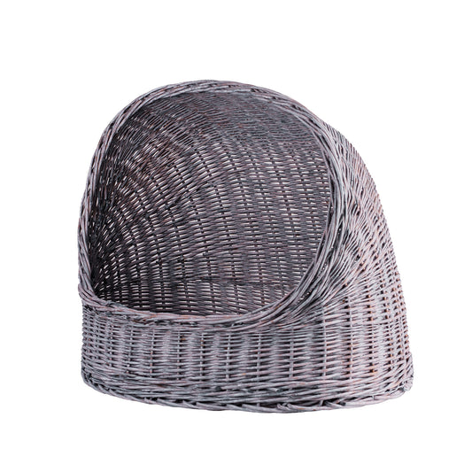 Elarion wiklinowy domek dla kota i psa TheWickerStories