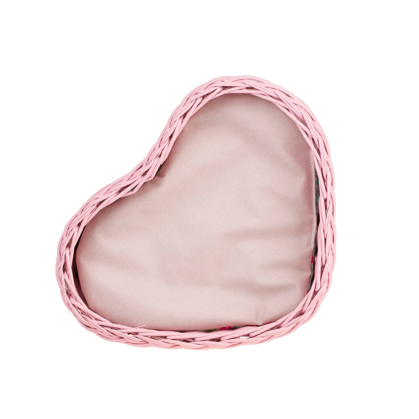 Zadaris wiklinowy koszyczek z różowym wkładem TheWickerStories