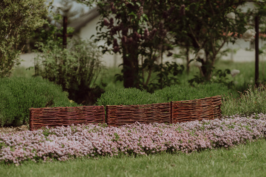 Domitia zestaw 5 palisad wiklinowych do ogrodu TheWickerStories