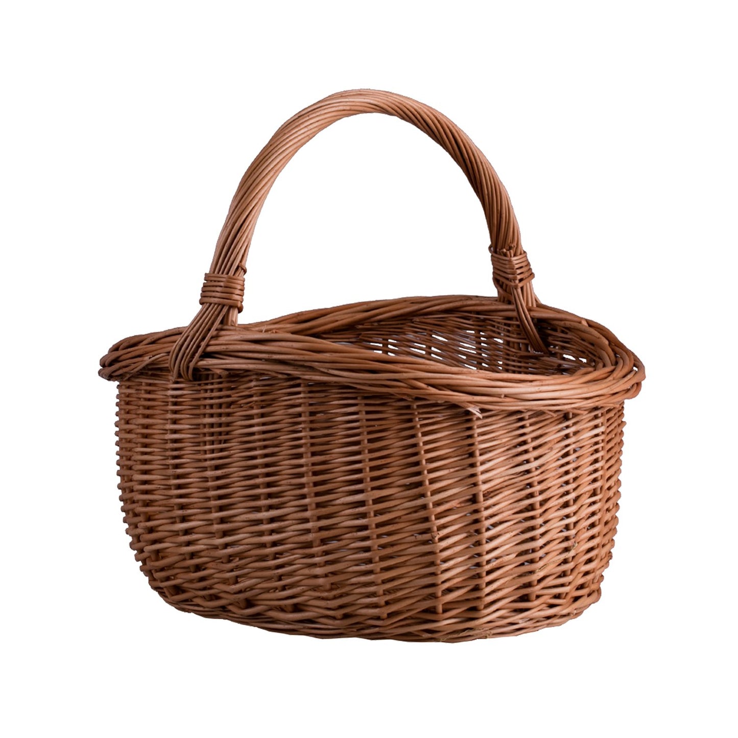 Waldissa kosz na zakupy z rączką wiklinową TheWickerStories