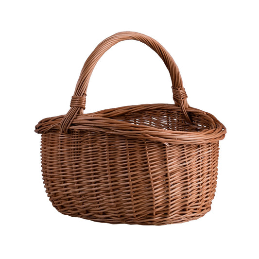 Waldissa kosz na zakupy z rączką wiklinową TheWickerStories