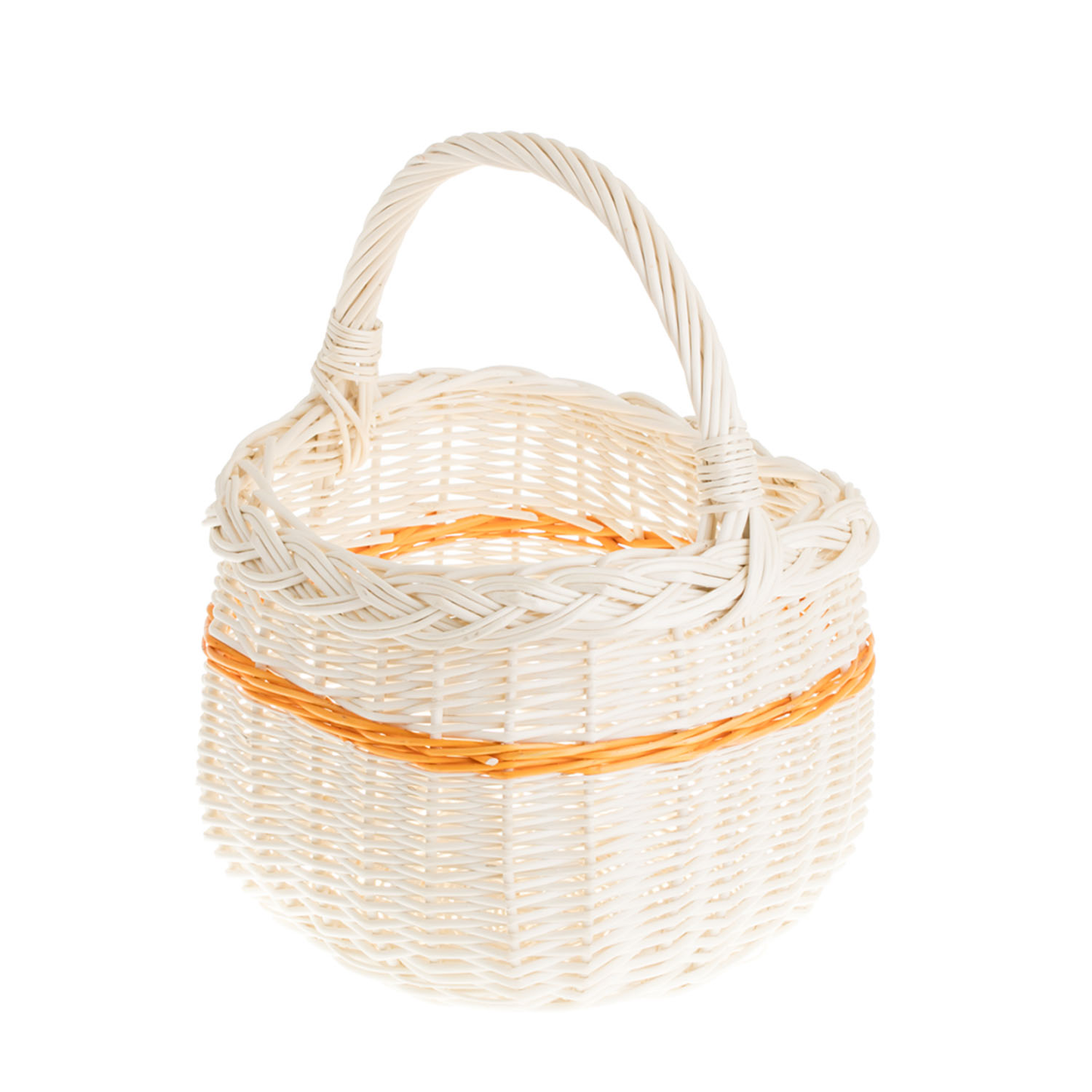 Wictor wiklinowy kosz na zakupy z rączką TheWickerStories