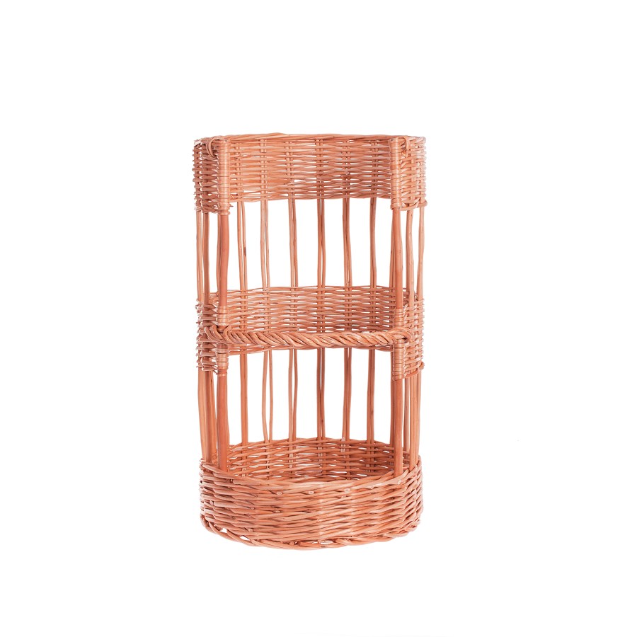 Bigno wiklinowy kosz na bagietki do piekarni i sklepu TheWickerStories