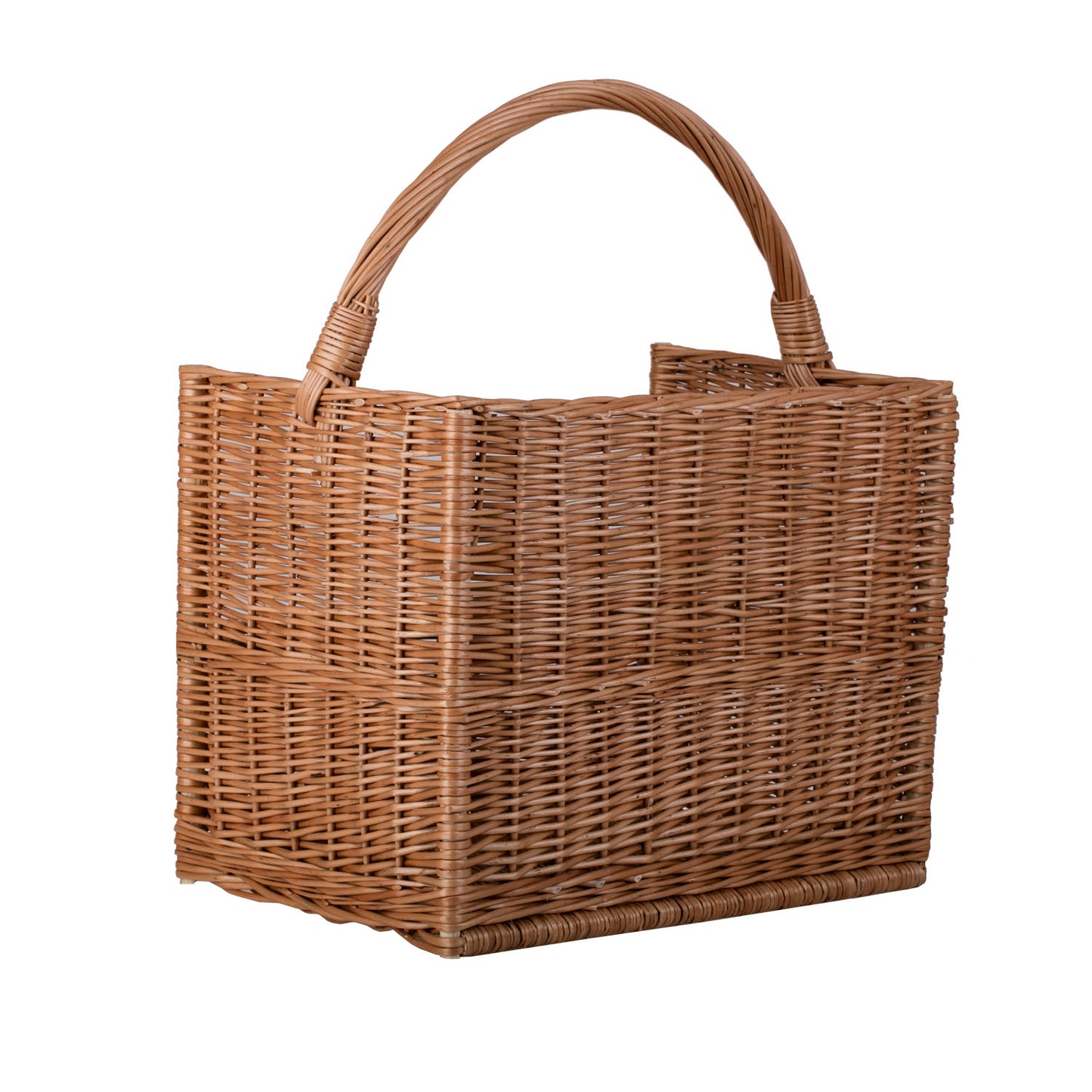 Barovia wiklinowy kosz na bagietki do piekarni i sklepu z rączką TheWickerStories