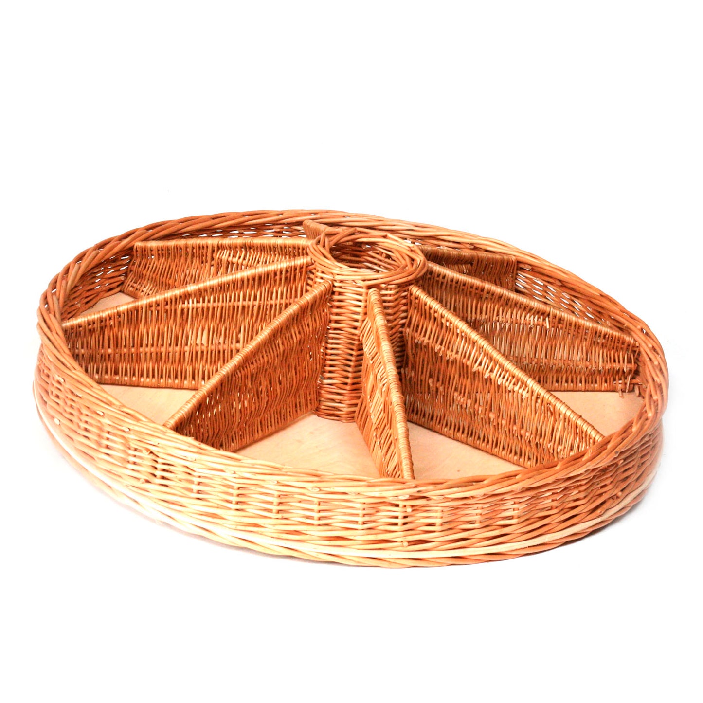 Judith wiklinowy kosz ekspozycyjny z przegrodami TheWickerStories