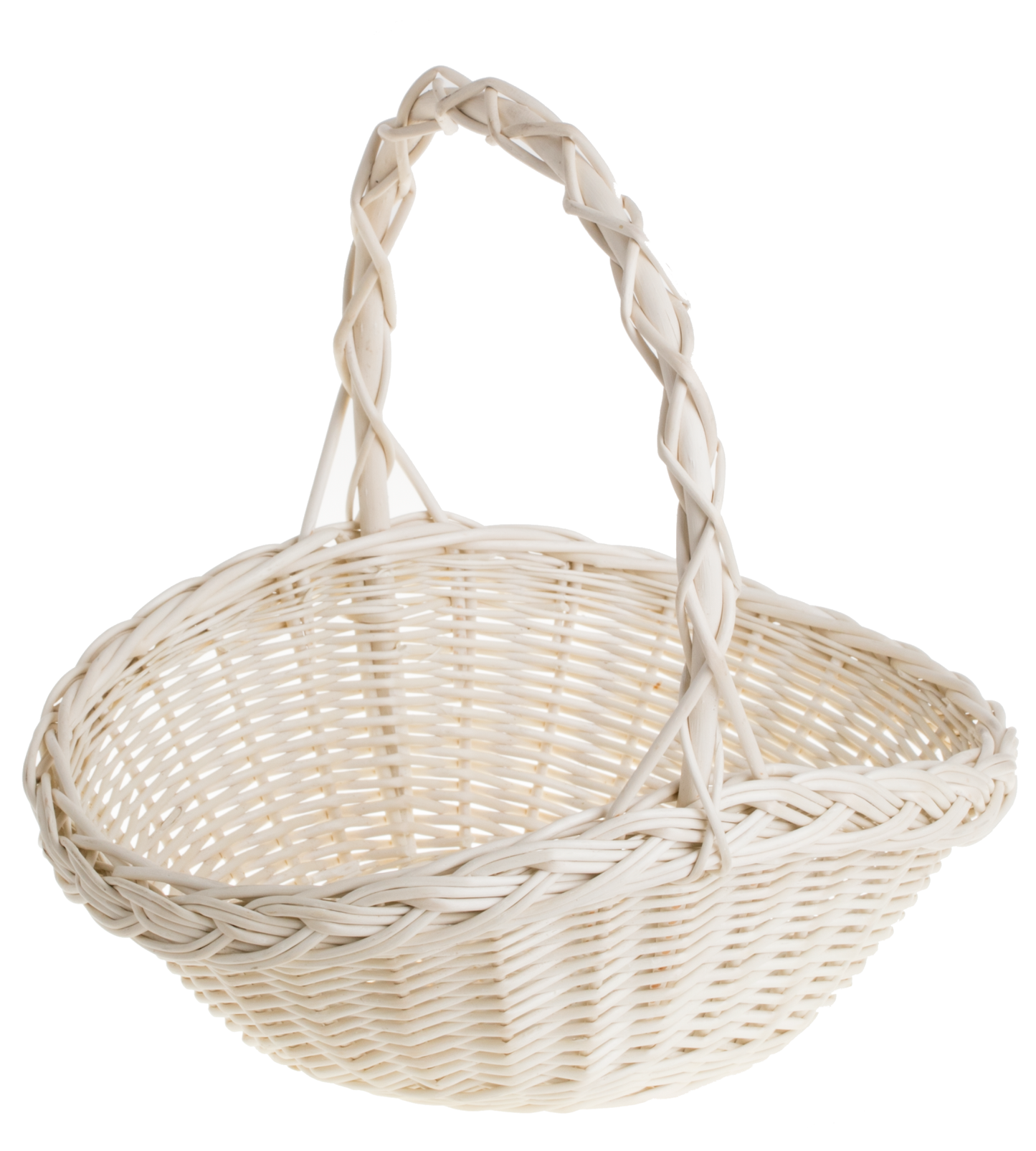 Mimi wiklinowy kosz prezentowy na kwiaty i upominki z rączką TheWickerStories