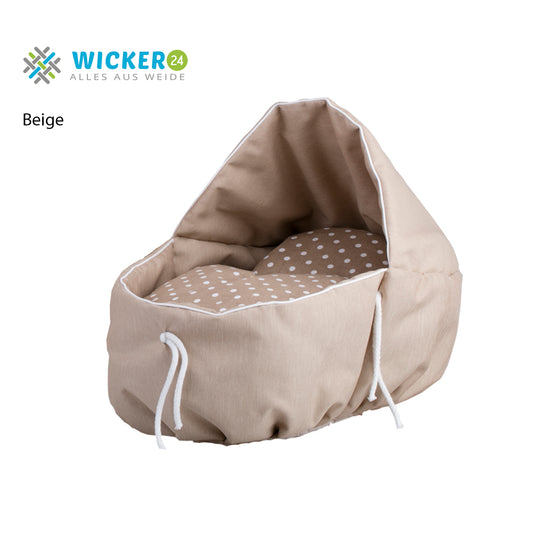 Lili pościel z beżowym obszyciem, kołderką i poduszką TheWickerStories