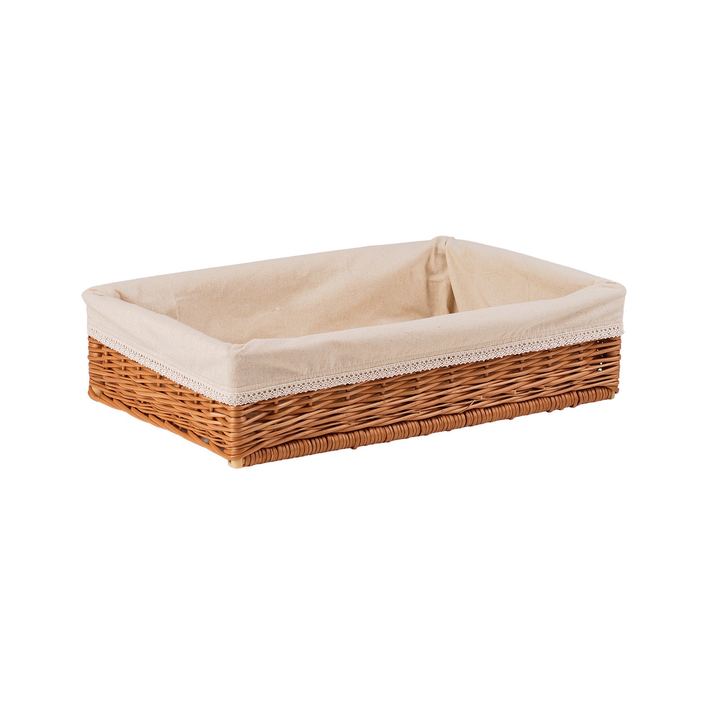 Toneria wiklinowy kosz na pieczywo do ekspozycji TheWickerStories