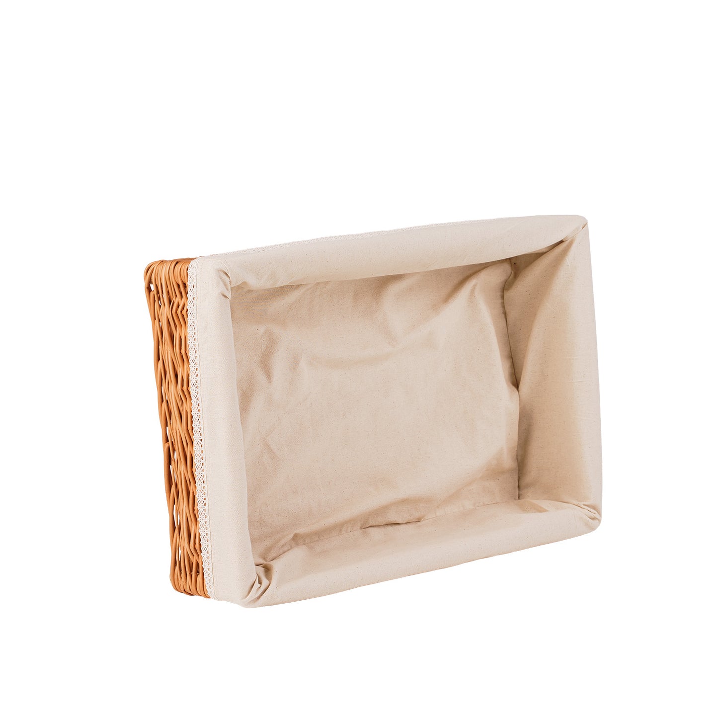 Toneria wiklinowy kosz na pieczywo do ekspozycji TheWickerStories