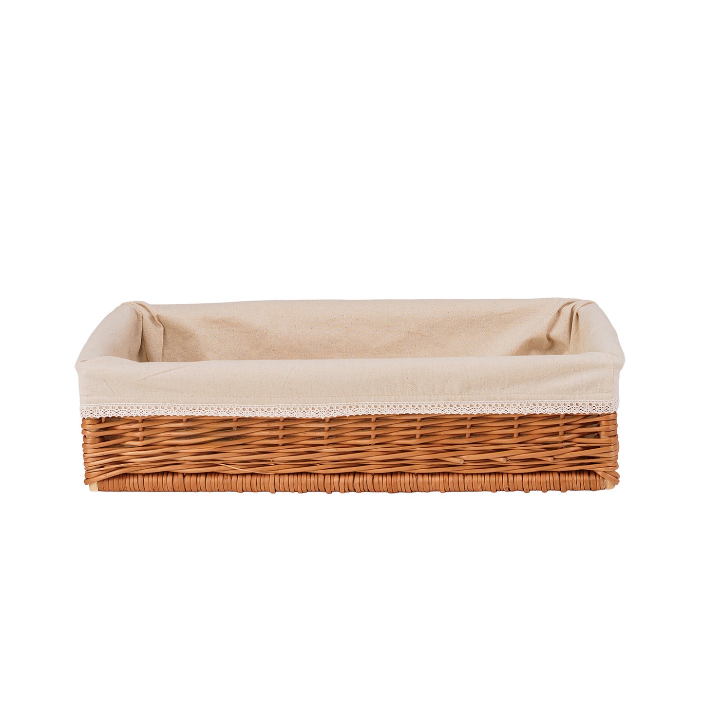 Toneria wiklinowy kosz na pieczywo do ekspozycji TheWickerStories