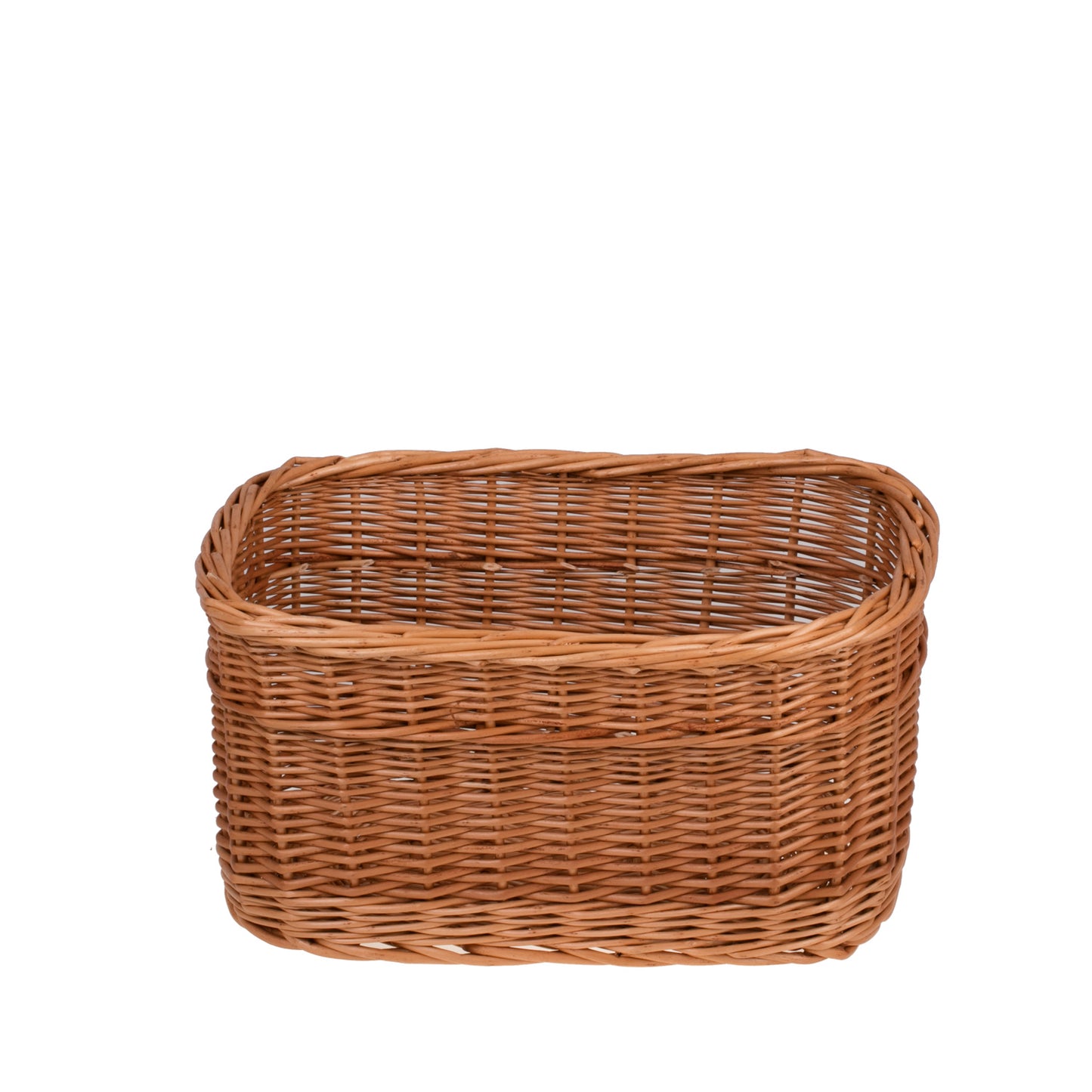 Nestor wiklinowy koszyk z beżowym obszyciem TheWickerStories
