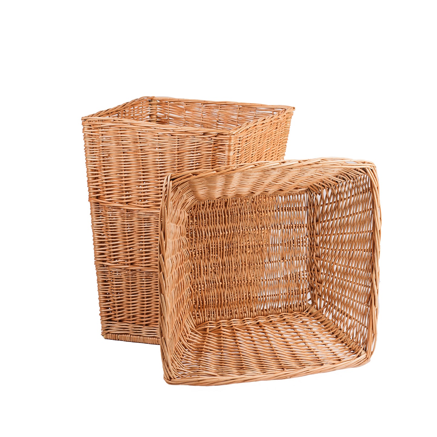 Tolaria wiklinowy kosz ekspozycyjny do prezentacji towaru w sklepie TheWickerStories