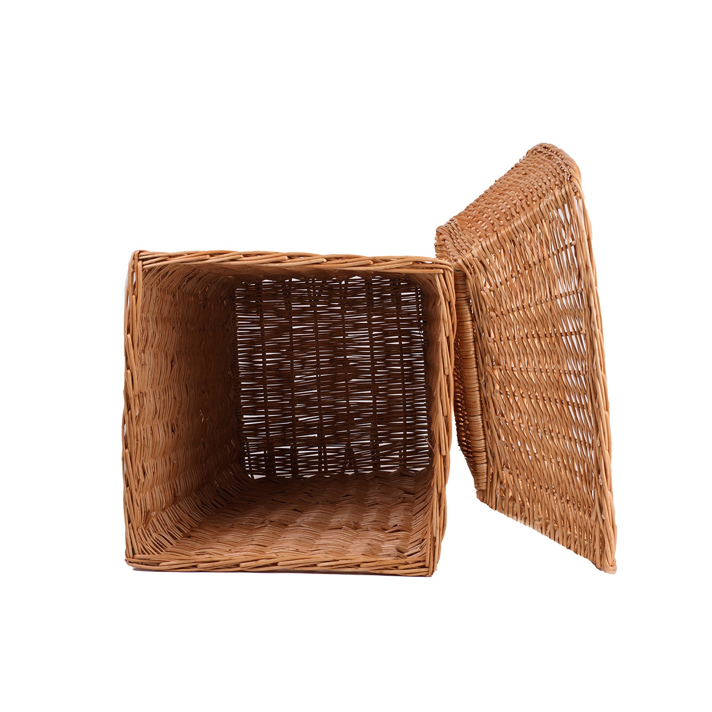 Tolaria wiklinowy kosz ekspozycyjny do prezentacji towaru w sklepie TheWickerStories