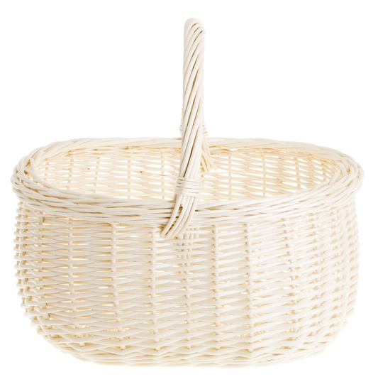 Werburga kosz na zakupy z rączką wiklinową TheWickerStories