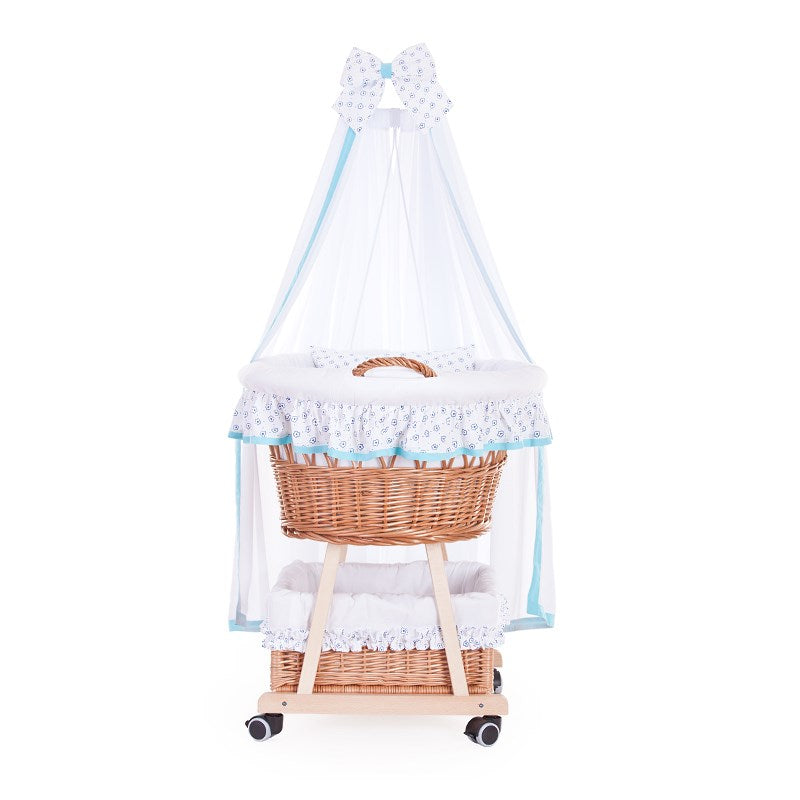 Papilio kosz Mojżesza z białym obszyciem i akcesoriami TheWickerStories