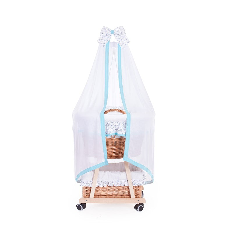 Papilio kosz Mojżesza z białym obszyciem i akcesoriami TheWickerStories