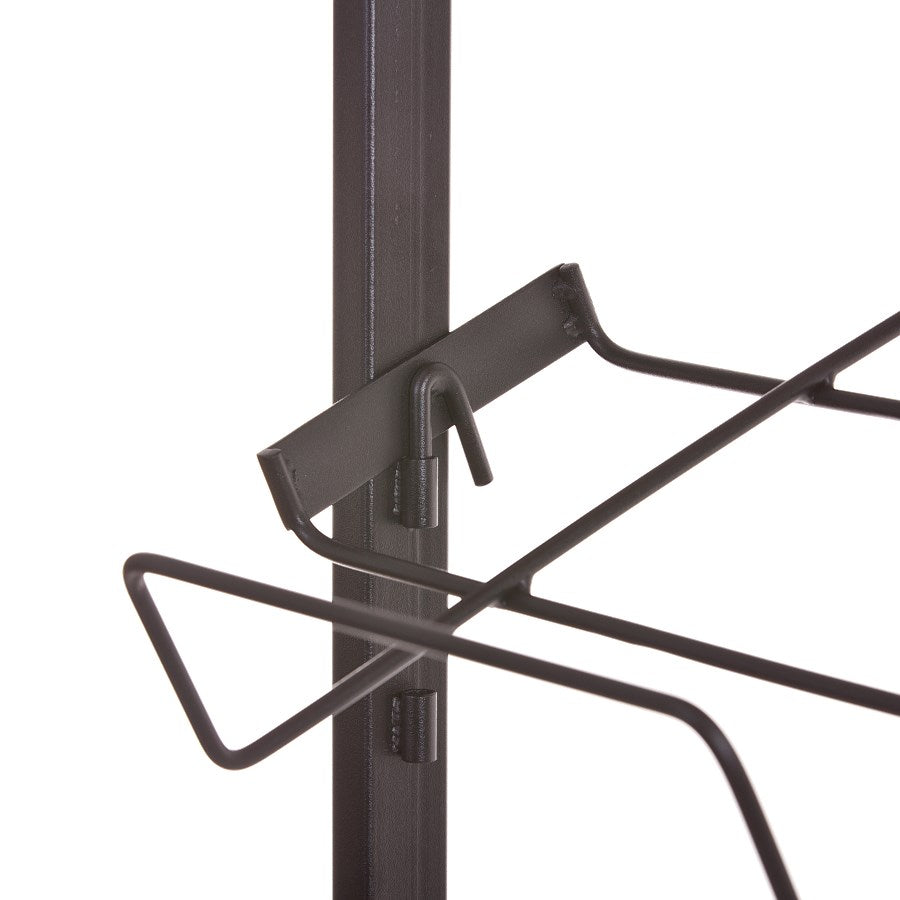 Kerodon stojak metalowy z 4 wiklinowymi koszykami TheWickerStories