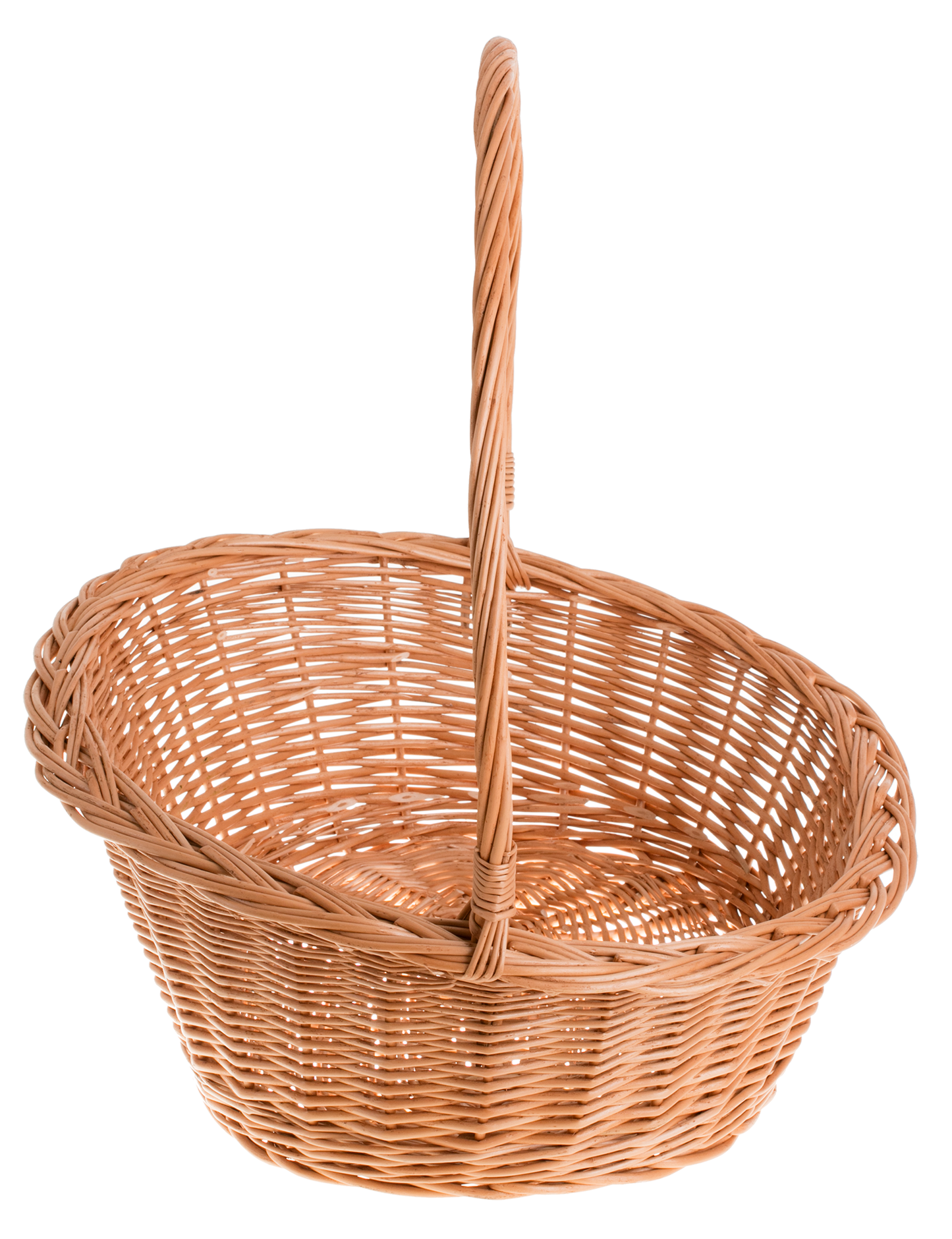 Zizania wiklinowy kosz na prezenty i kwiaty z rączką TheWickerStories