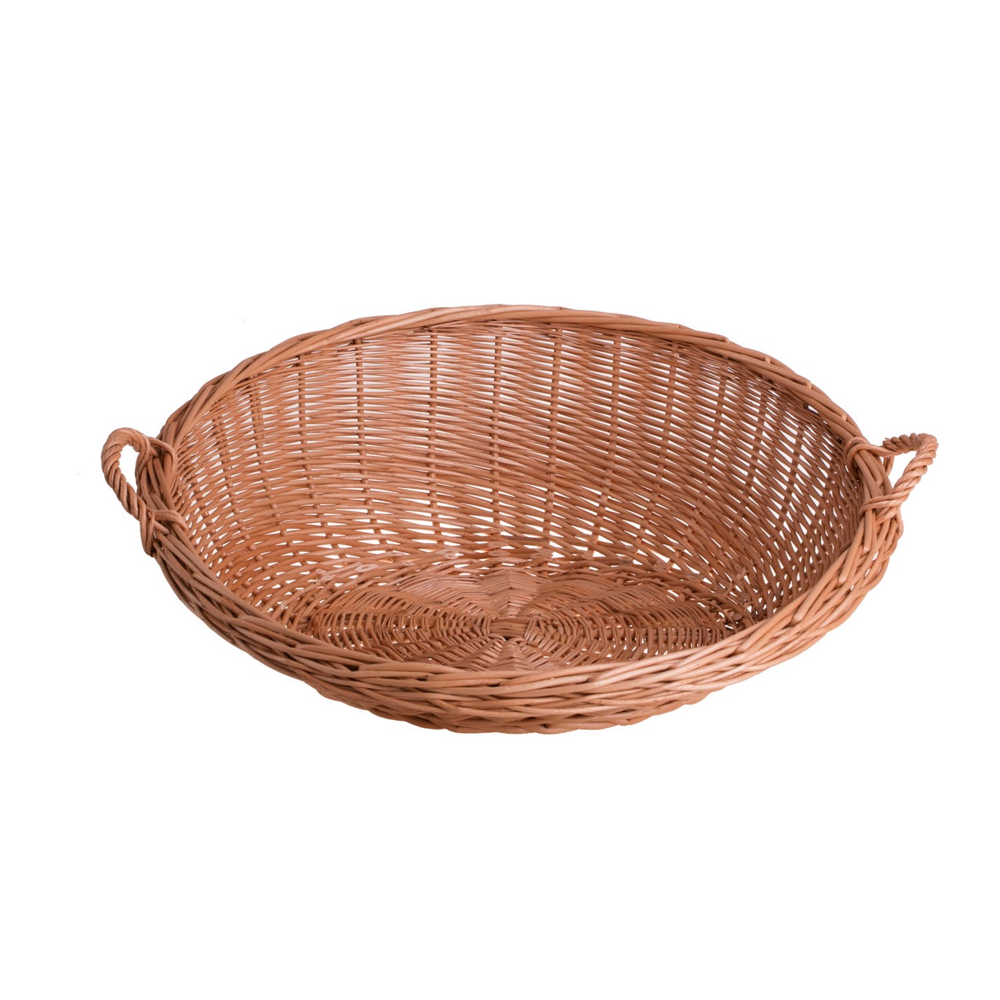 Teravellia iklinowy kosz na owoce i pieczywo z uchwytami TheWickerStories