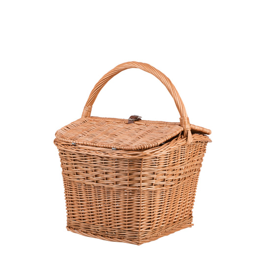 Kerria wiklinowy kosz piknikowy z pokrywą i rączką TheWickerStories