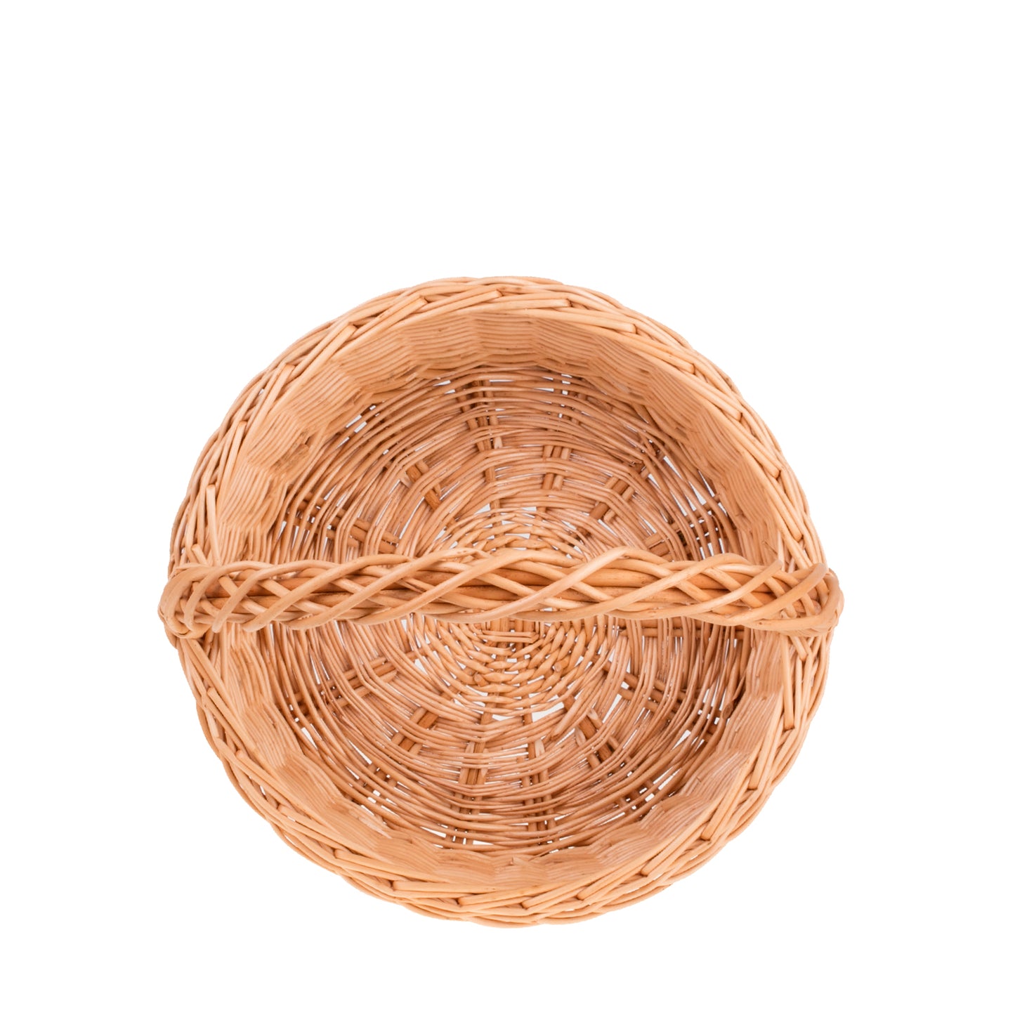 Zalvina wiklinowy kosz prezentowy na uroczystości z rączką TheWickerStories