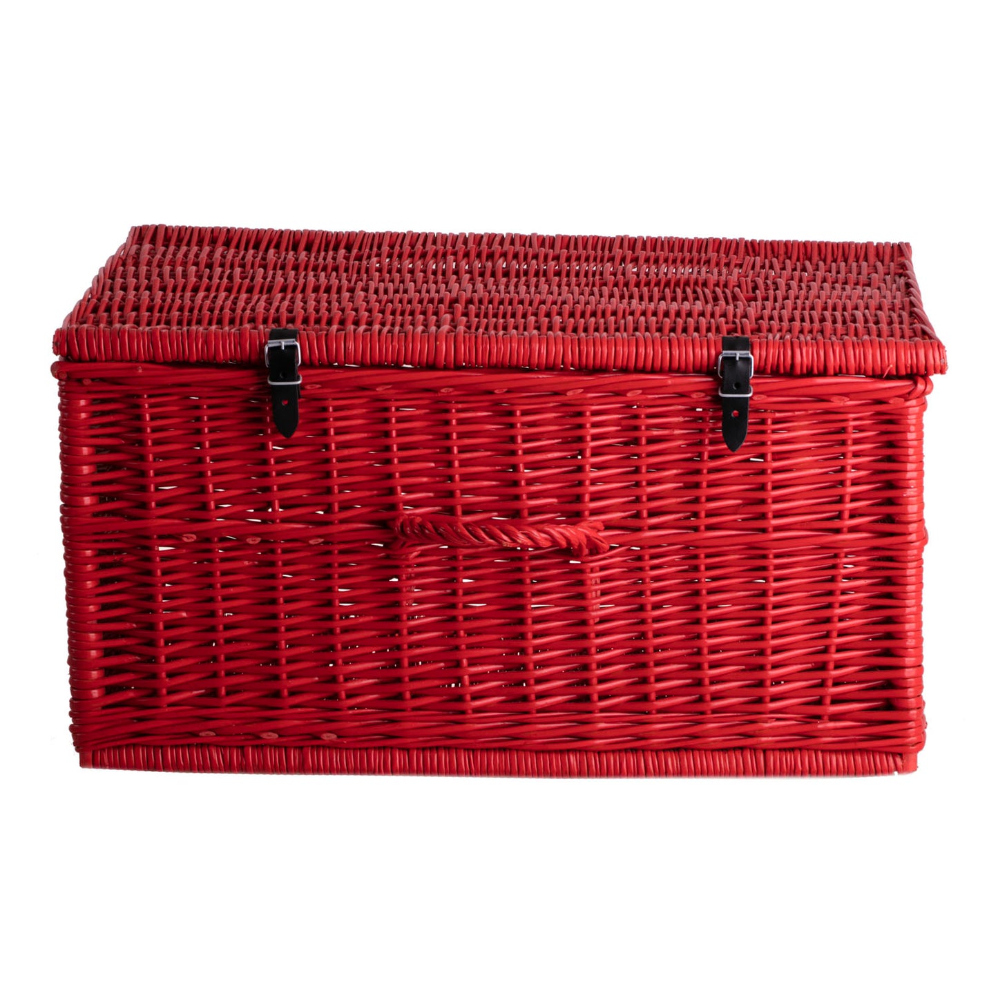 Viviana wiklinowa walizka z rączką i zamknięciem TheWickerStories