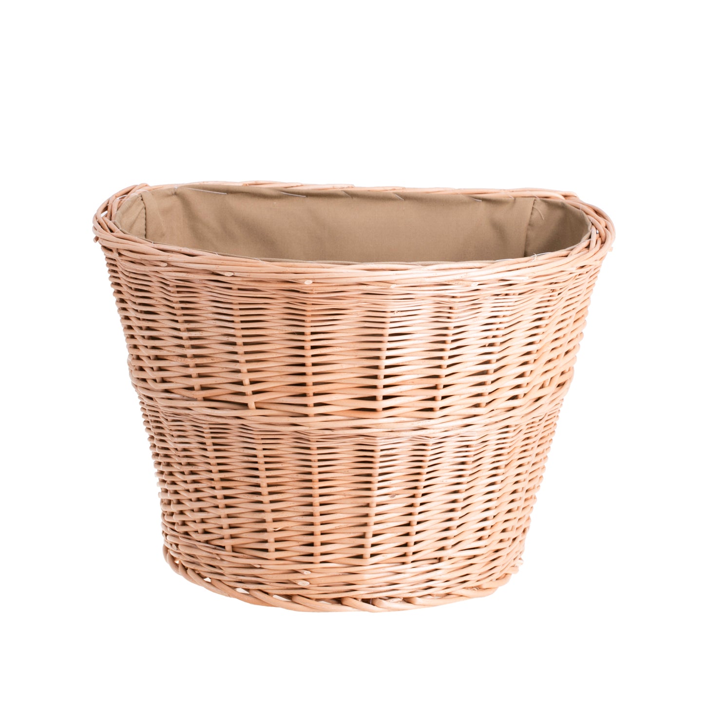 Sirellius wiklinowy plecak z brązowym obszyciem i paskami TheWickerStories