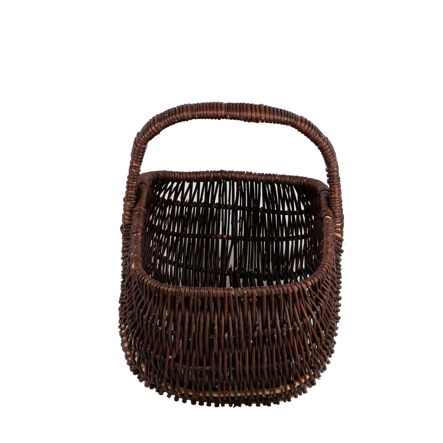 Werawia wiklinowy kosz na zakupy z rączką TheWickerStories