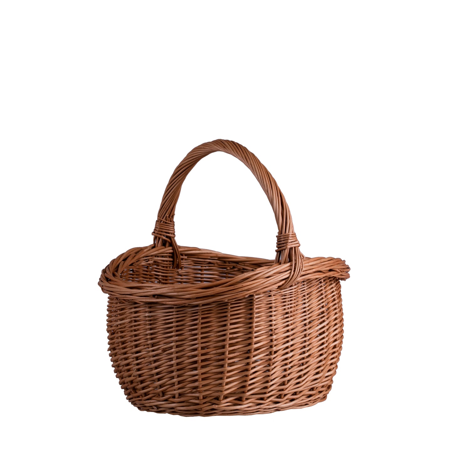 Waldissa kosz na zakupy z rączką wiklinową TheWickerStories