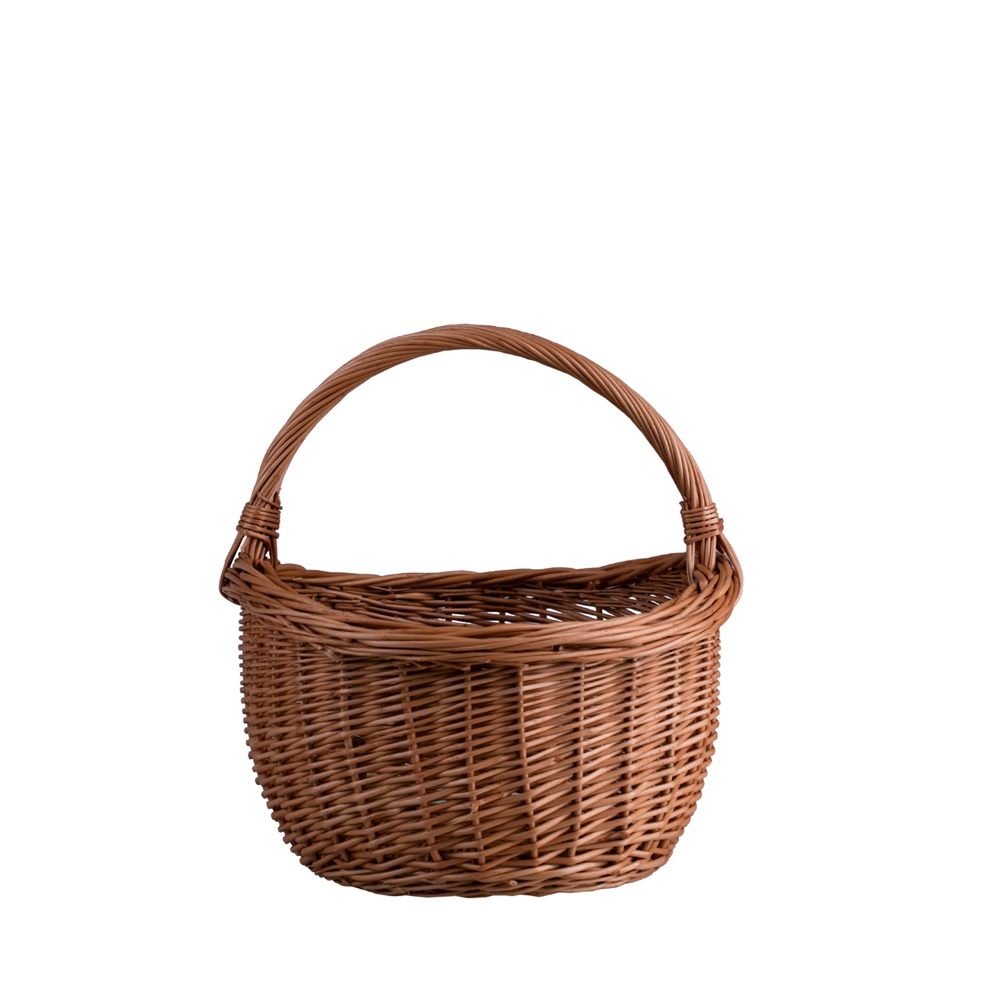 Waldissa kosz na zakupy z rączką wiklinową TheWickerStories