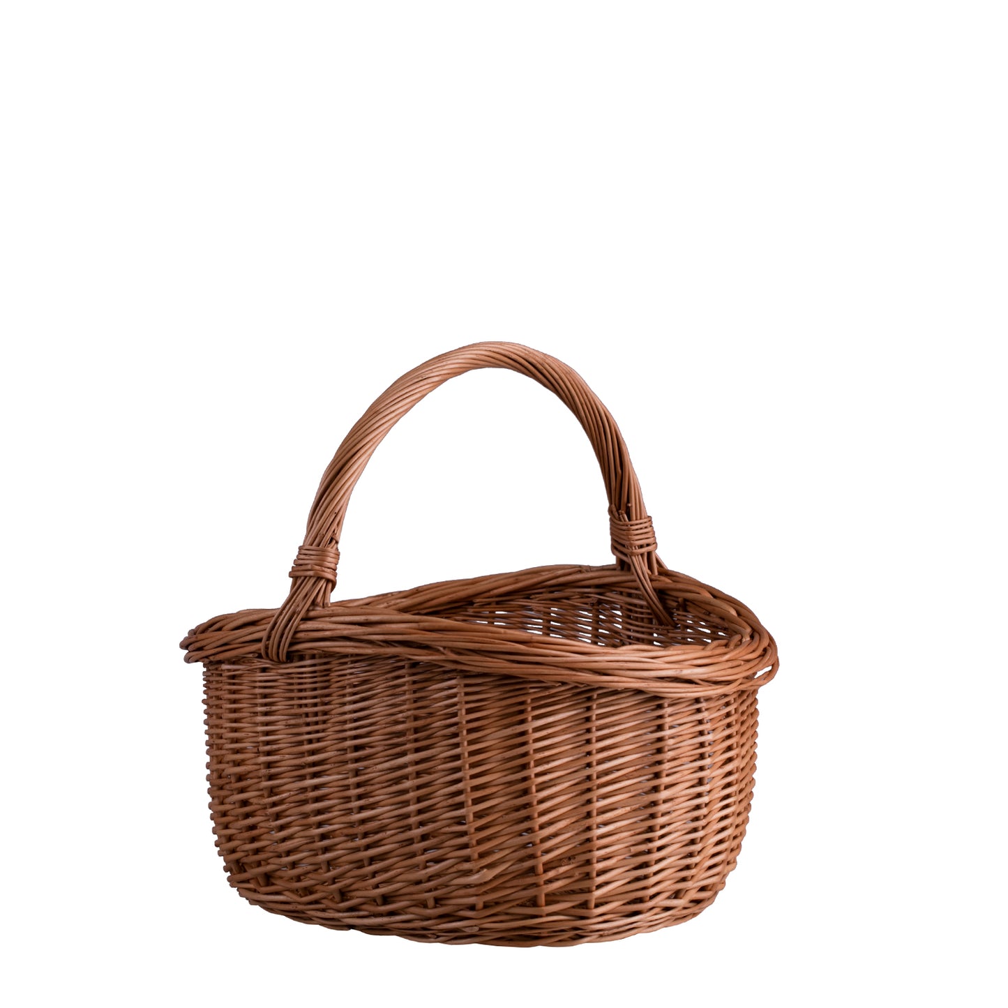 Waldissa kosz na zakupy z rączką wiklinową TheWickerStories