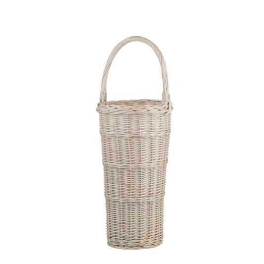 Vulpes wiklinowy kosz na parasolki z rączką TheWickerStories