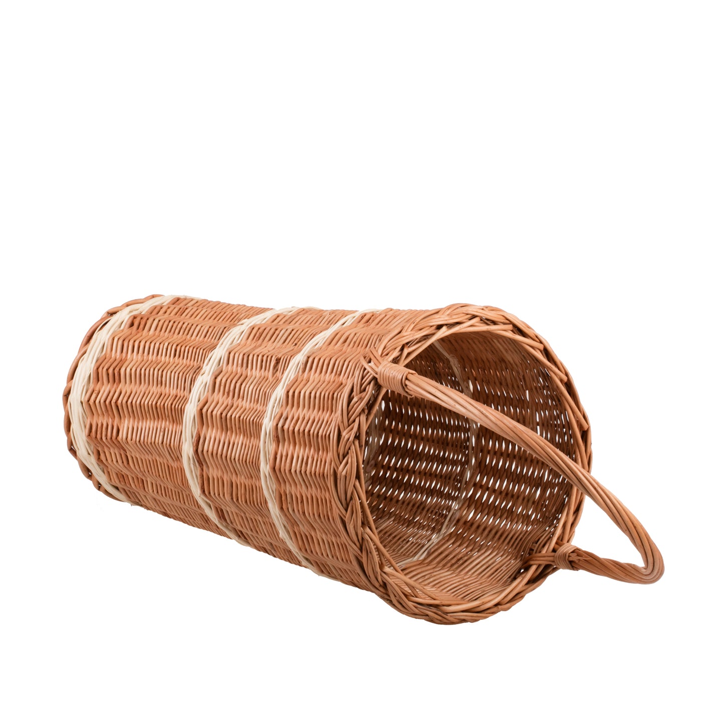 Vulpes wiklinowy kosz na parasolki z rączką TheWickerStories