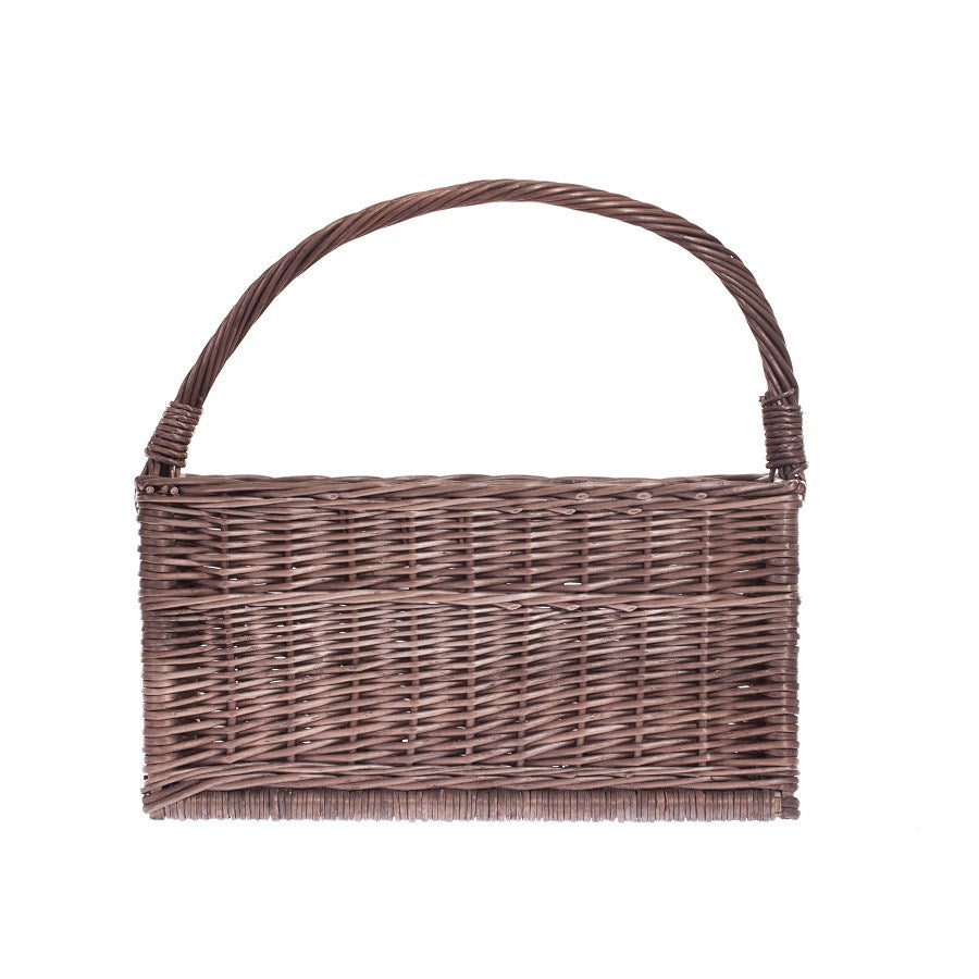 Gavis wiklinowy koszyk na czasopisma z rączką TheWickerStories