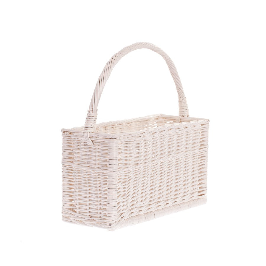 Gavis wiklinowy koszyk na czasopisma z rączką TheWickerStories