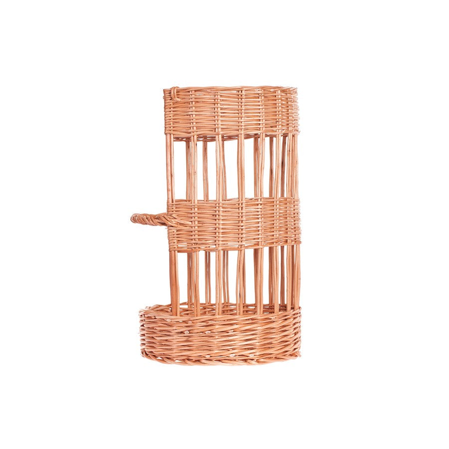 Bigno wiklinowy kosz na bagietki do piekarni i sklepu TheWickerStories