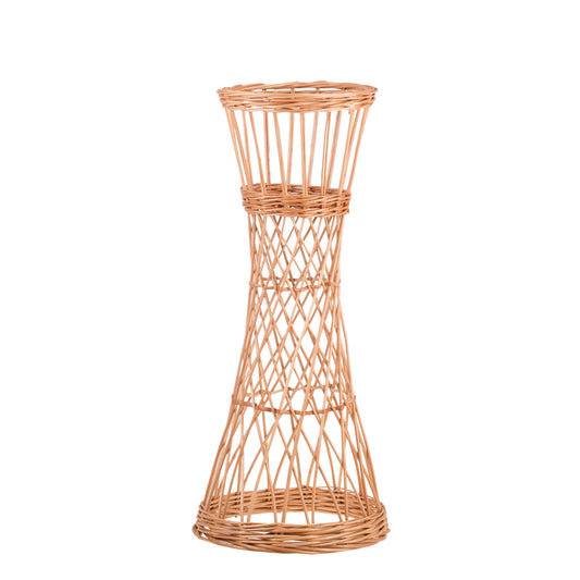 Zarela Wiklinowy stojak na kwiaty do domu TheWickerStories