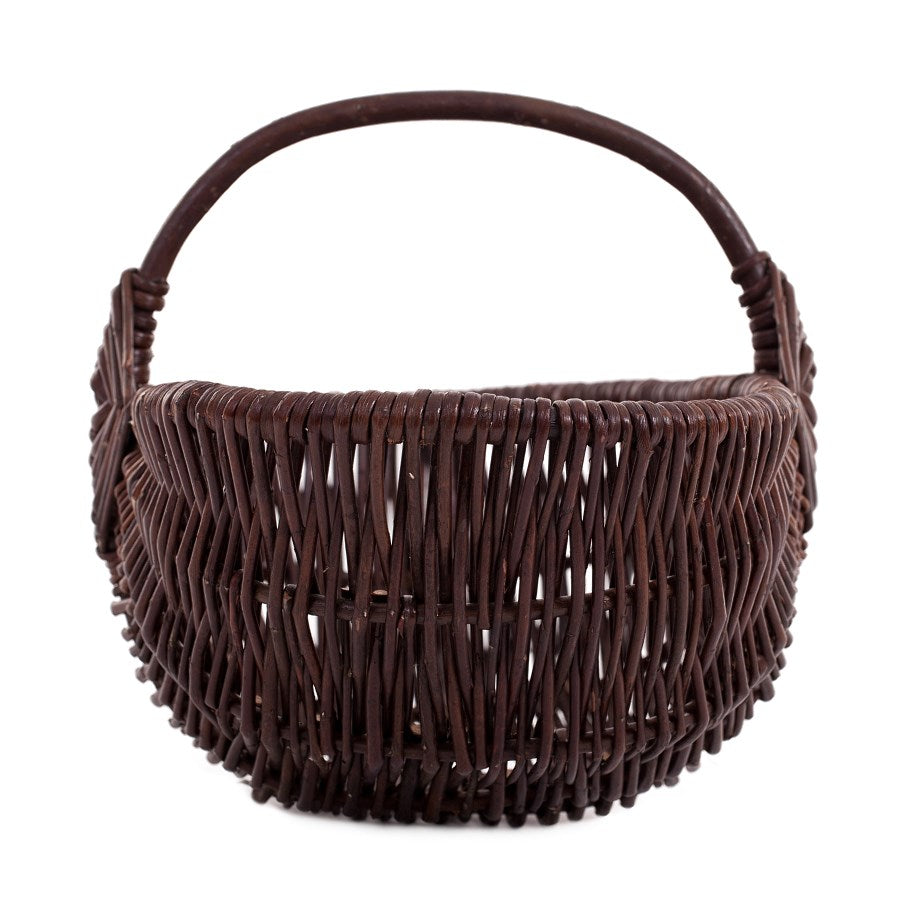 Victoria wiklinowy kosz ogrodowy z rączką TheWickerStories