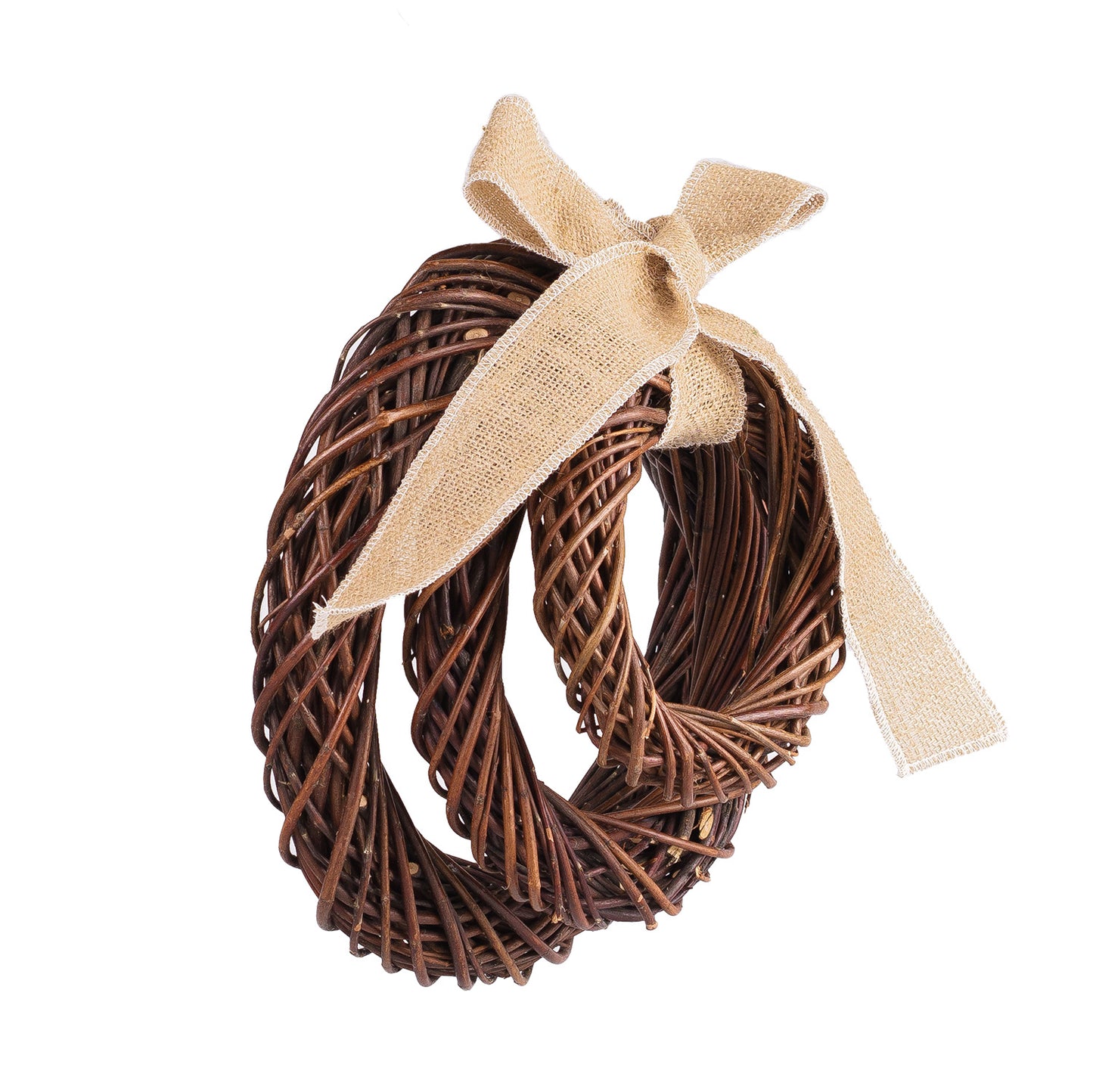 Helladia wiklinowy zestaw 3 wianków z kokardą TheWickerStories