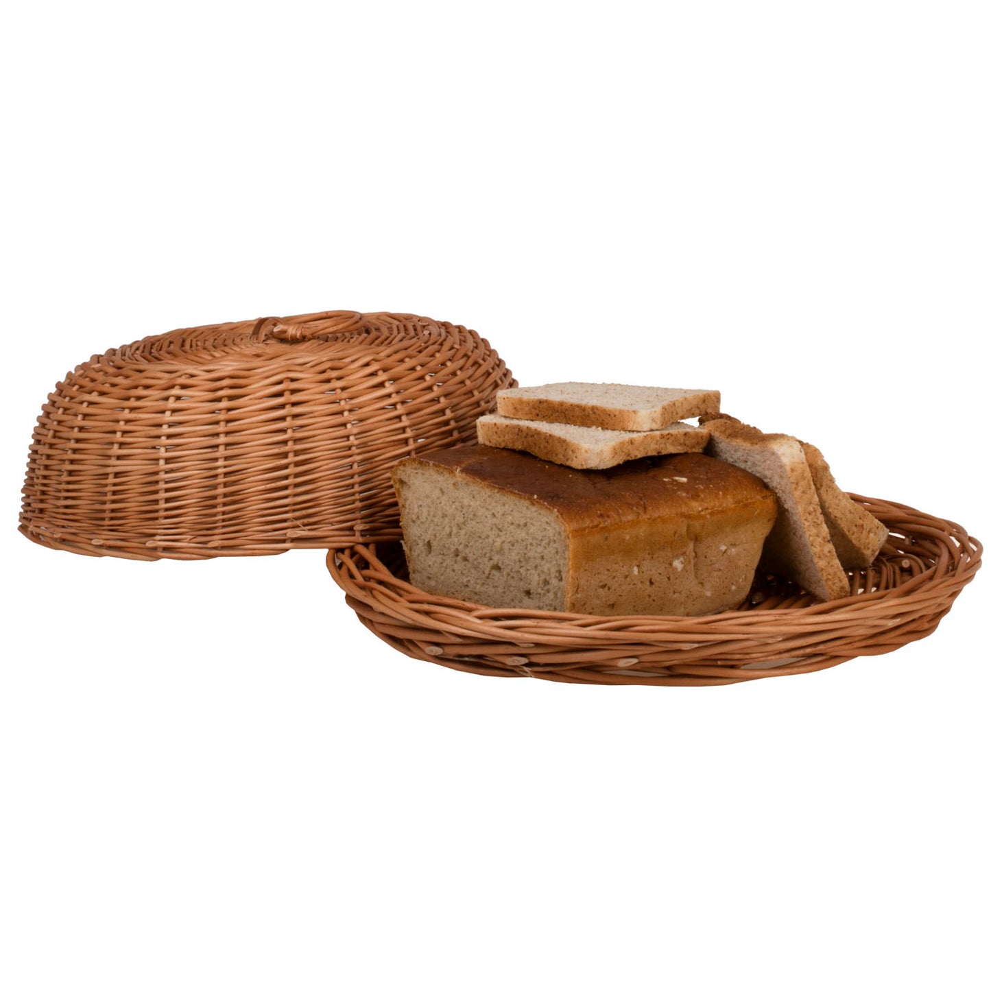 Linkus wiklinowy koszyczek z wieczkiem TheWickerStories