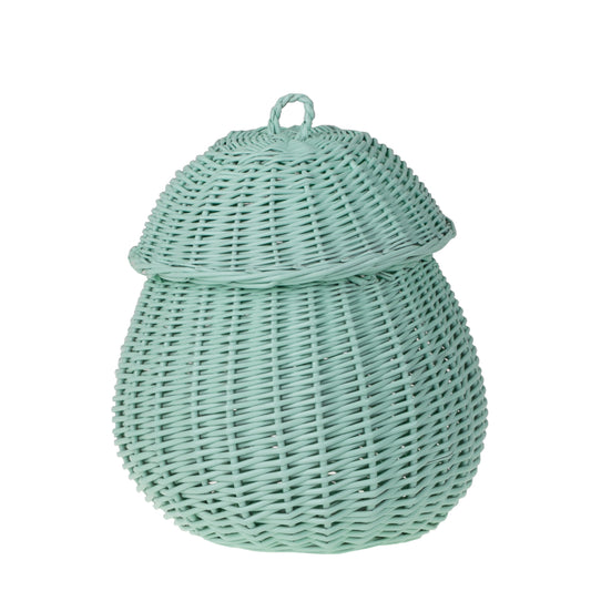 Zelveta wiklinowy koszyczek z wieczkiem TheWickerStories