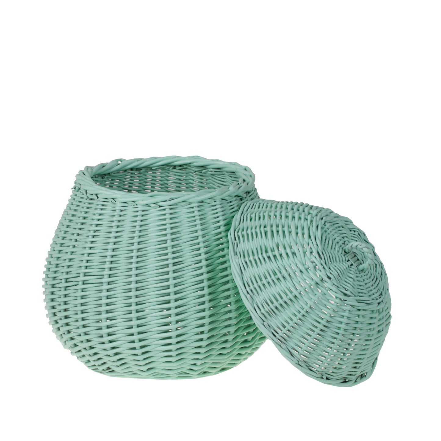 Zelveta wiklinowy koszyczek z wieczkiem TheWickerStories