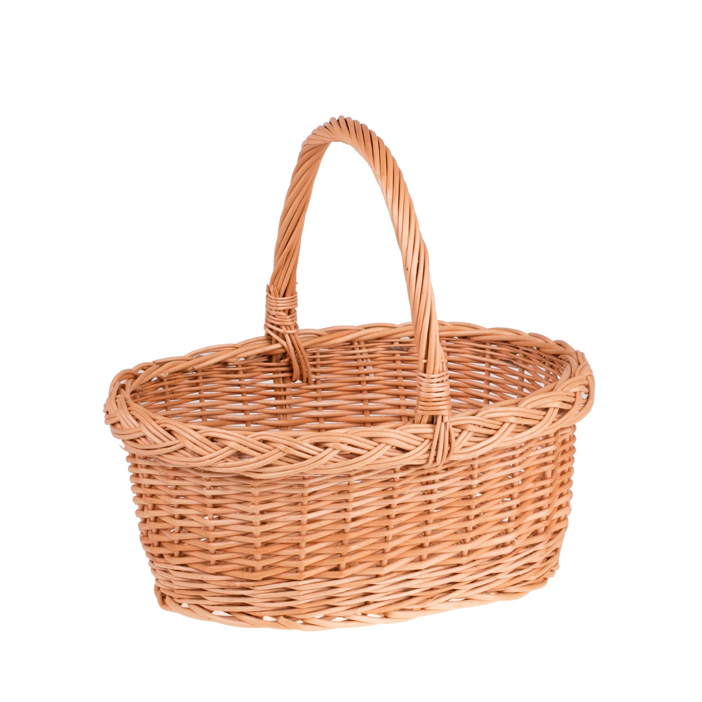 Winerissa wiklinowy koszyk z rączką TheWickerStories